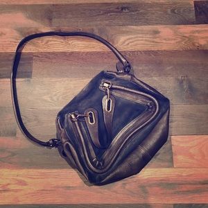 Chloe Grey Suede Paraty Bag - Medium